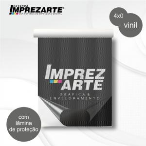 Adesivo Blackout Laminado Adesivo vinil  4x0 Impressão solvente UltraChrome GS3 Epson  