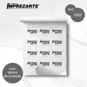 Adesivo branco Laminado Adesivo vinil  4x0 Impressão solvente UltraChrome GS3 Epson  