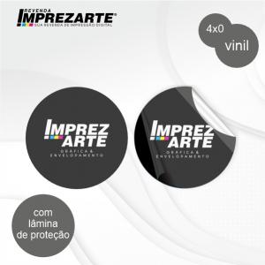 Adesivo com recorte laminado Adesivo vinil Variado 4x0 Impressão solvente UltraChrome GS3 Epson  