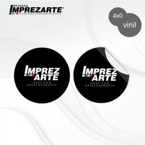 Adesivo com recorte Adesivo vinil 010 Personalizado 4x0 Impressão solvente UltraChrome GS3 Epson Meio corte 