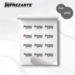 Adesivo Transparente Adesivo vinil  4x0 Impressão solvente UltraChrome GS3 Epson  