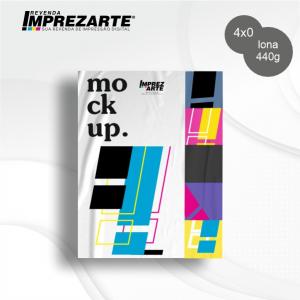 Lona sem acabamento Lona 440g Personalizado 4x0 Impressão solvente UltraChrome GS3 Epson  