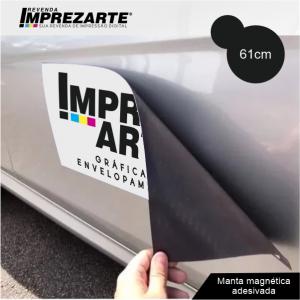 Manta magnética adesivada Manga magnética 05 super ferrite 61cm    